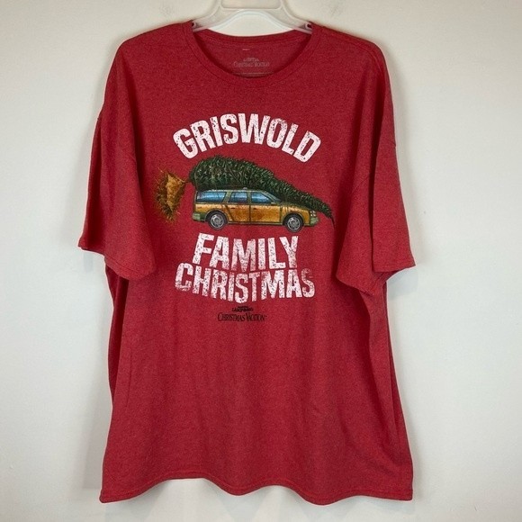 Other - National Lampoons Christmas Vacation Red Short Sleeve Tee Size 3XL